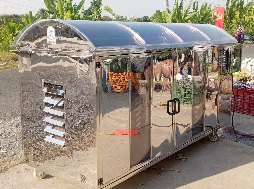 Máy Sấy Nông Sản Bằng Năng Lượng Mặt Trời