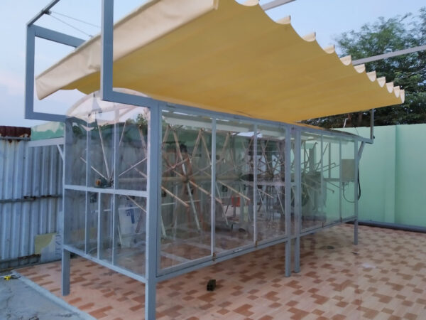 Buồng Sấy Cá Dứa, Cá Đù, Cá Lưỡi Trâu, Cá Thu, .. Một Nắng Trục Ngang Sử Dụng Năng Lượng Mặt Trời - Công Suất 200kg