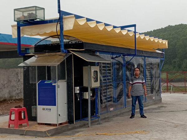 Lò Sấy Cá Khô Bằng Năng Lượng Mặt Trời