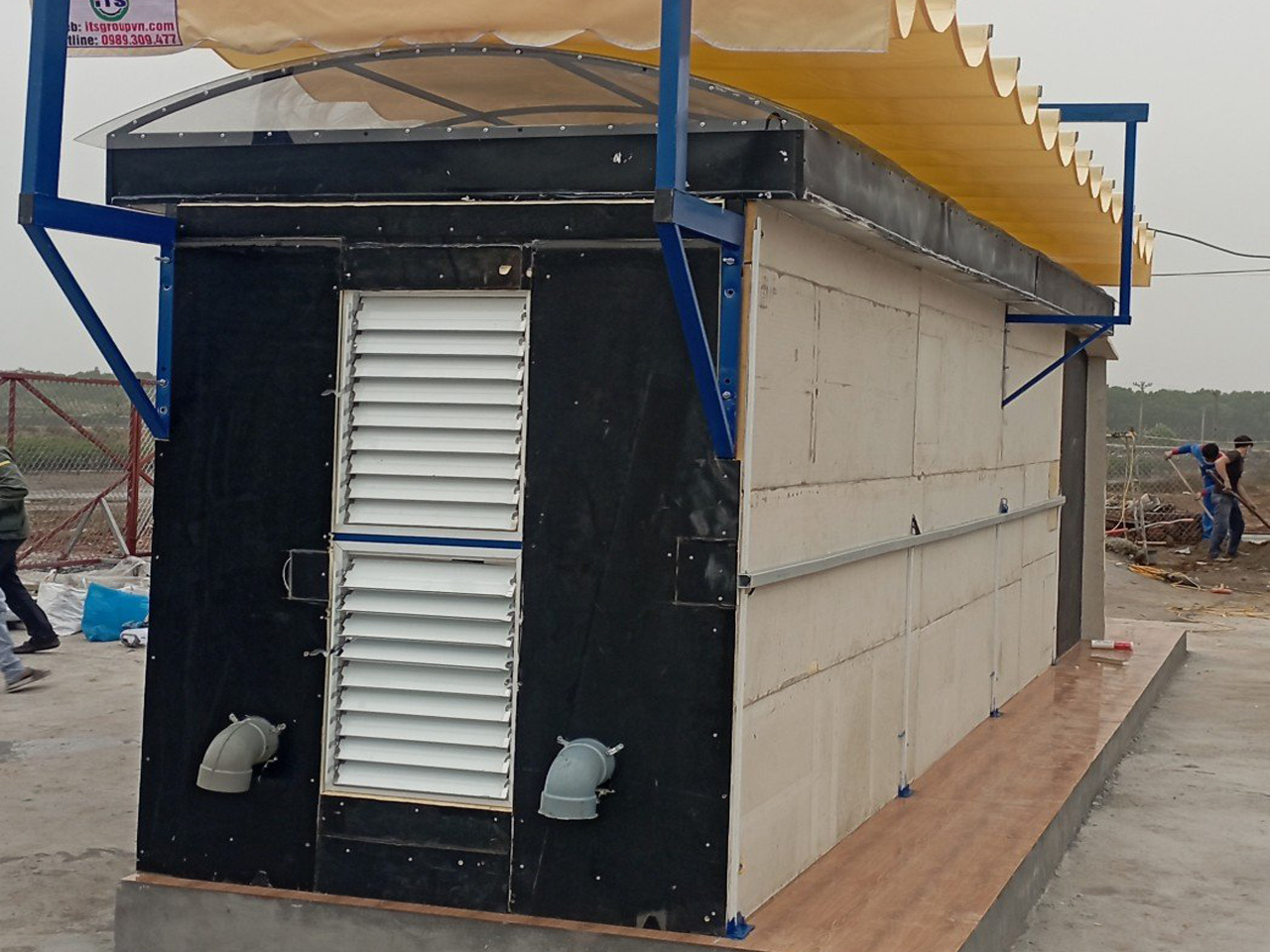 Máy Sấy Hải Sản Trục Đứng Sấy Tôm, Cá, Mực, Sá Sùng, ... Công Suất 500kg - Ảnh 2