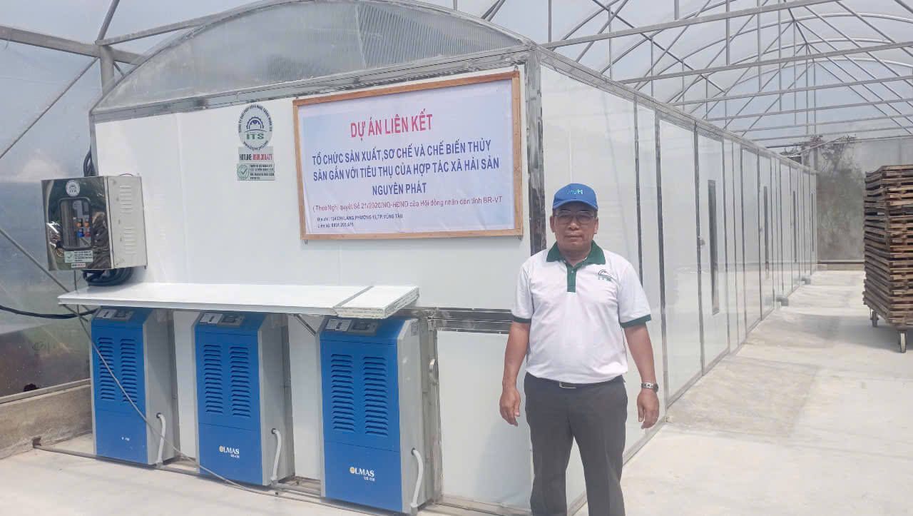 Máy Sấy Khô Cá Chỉ Vàng, Khô Cá Cơm Công Suất 1500kg