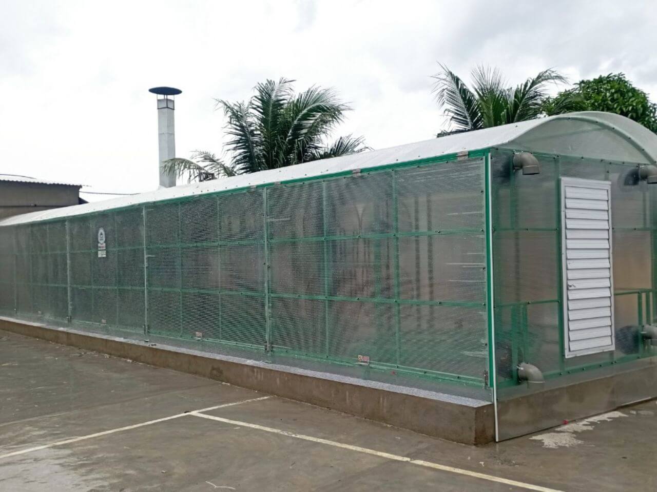 Máy Sấy Khô Cá, Bột Cá Ứng Dụng Năng Lượng Mặt Trời - Công Suất 900kg