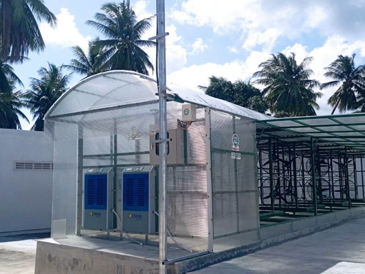 Máy Sấy Khô Cá Ghim (Cá Đù Biển Xa) Công Suất 1000 Kg Mỗi Mẻ Sấy