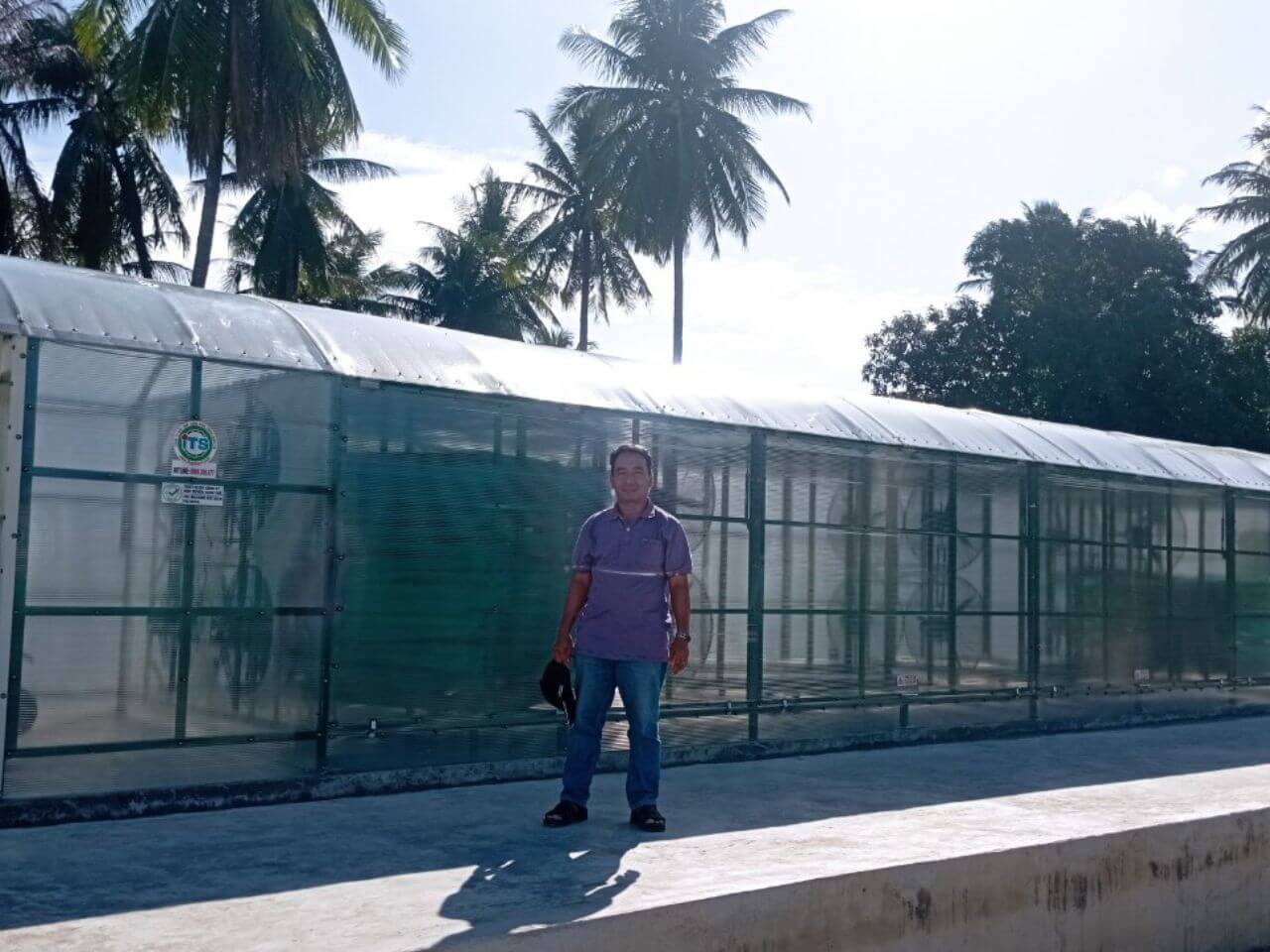 Máy Sấy Khô Cá Ghim (Cá Đù Biển Xa) Công Suất 1000 Kg Mỗi Mẻ Sấy