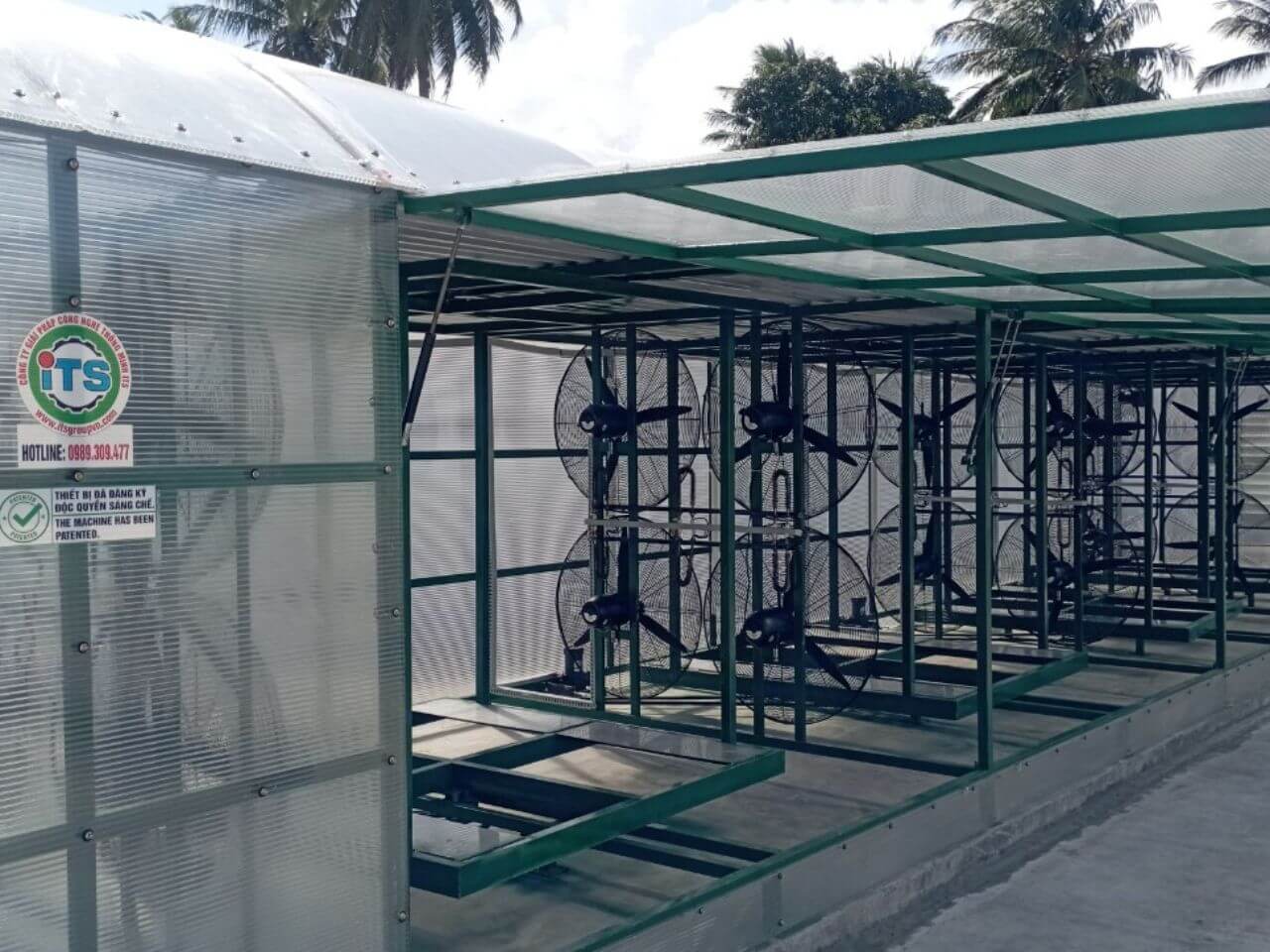 Máy Sấy Khô Cá Ghim (Cá Đù Biển Xa) Công Suất 1000 Kg Mỗi Mẻ Sấy