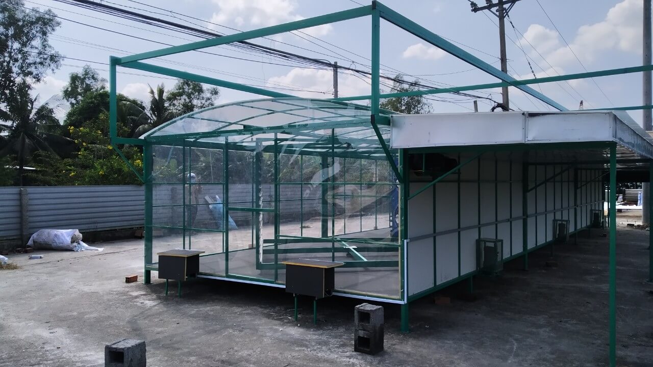 Máy Sấy Cá Khô Công Nghiệp - Sấy Bong Bóng Cá Basa Công Suất 900kg 