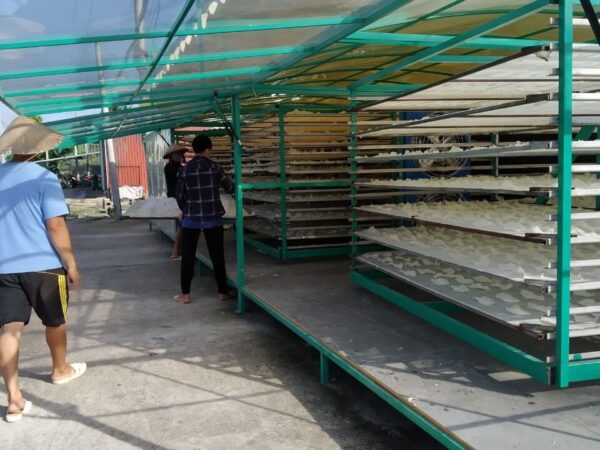 Máy Sấy Cá Khô Công Nghiệp - Sấy Bong Bóng Cá Basa Công Suất 900kg 