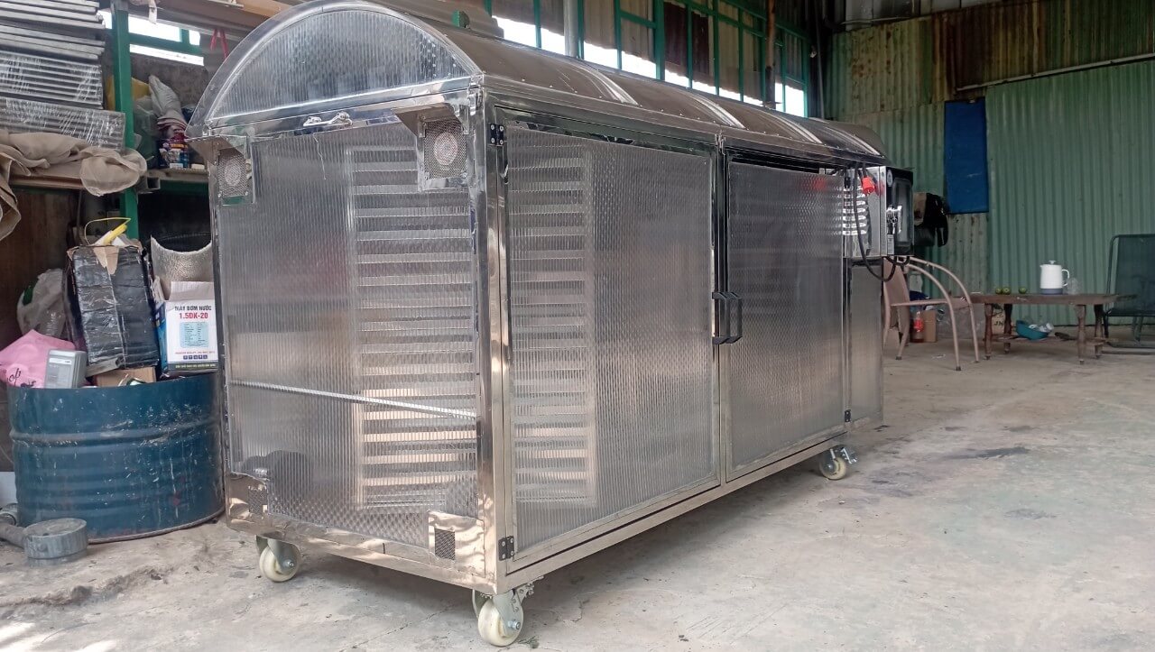 Máy Sấy Đa Năng Quy Mô Nông Hộ Ứng Dụng Năng Lượng Mặt Trời