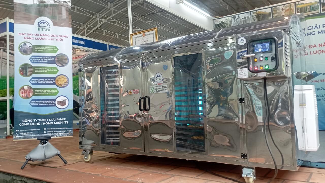 Máy Sấy Đa Năng Quy Mô Nông Hộ Ứng Dụng Năng Lượng Mặt Trời